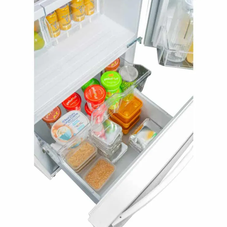 Danby 30 In 18.7 Cu ft Refrigerator Bottom Freezer - DBM187E1WDB White Clearance