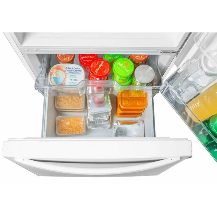 Danby 30 In 18.7 Cu ft Refrigerator Bottom Freezer - DBM187E1WDB White Clearance