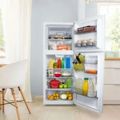 Danby 24 In 10,1 Cu Ft Refrigerator Top Freezer - DFF101B2WDB White Outlet
