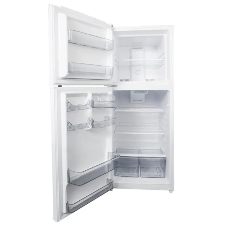 Danby 24 in 11 Cu ft Refrigerator Top Freezer - DFF116B2WDBL White Hot