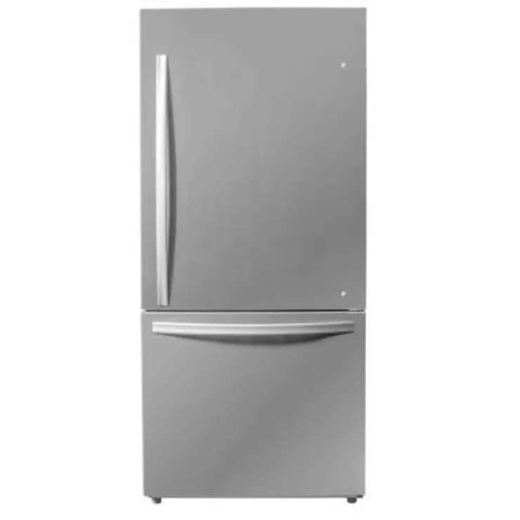 Danby 31 In 18.7 Cu ft Refrigerator Bottom Freezer - DBM187E1SSDB Stainless Best