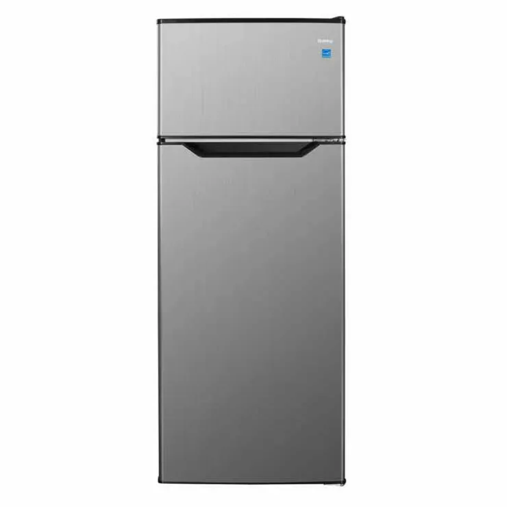 Danby 22 in 7,4 Cu ft Refrigerator Top Freezer - DPF074B2BSLD Stainless Discount