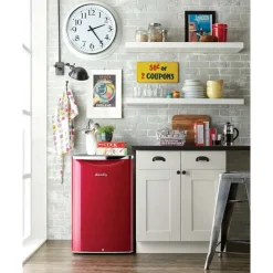 Danby 21 In 4,4 pi3 Refrigerator Compact - DAR044A6LDB Red Discount