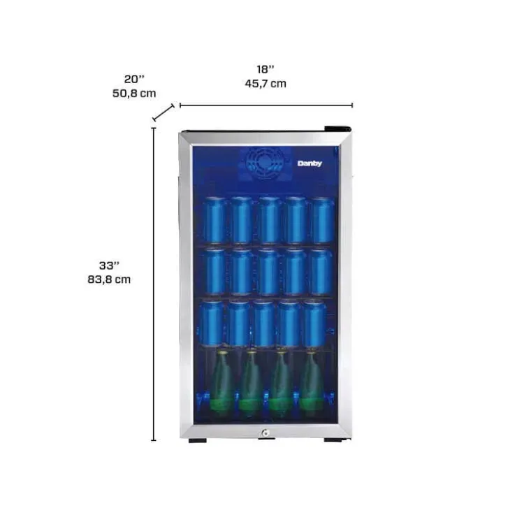Danby Beverage Center 18" - DBC117A1BSSDB-6 Stainless