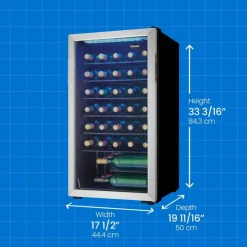 Danby Beverage Center 18" - DWC036A1BSSDB-6 Stainless Outlet