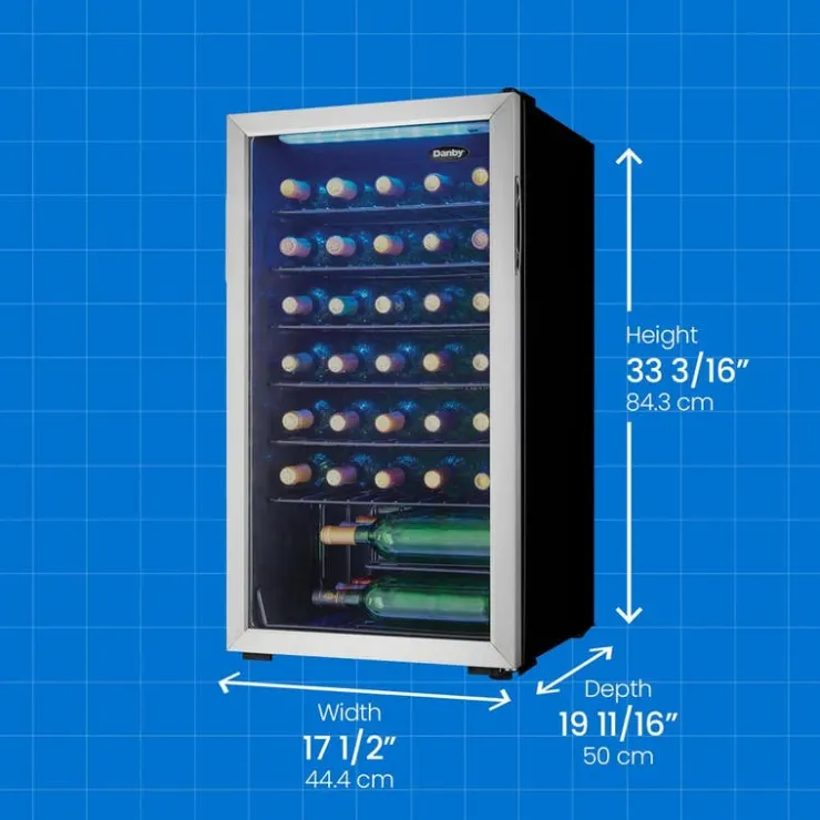 Danby Beverage Center 18" - DWC036A1BSSDB-6 Stainless Outlet