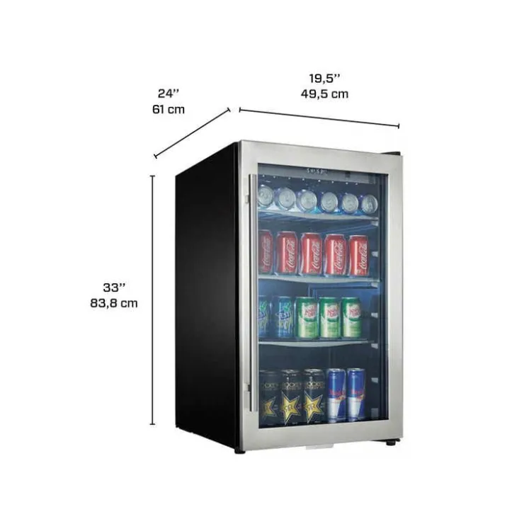 Danby Beverage Center 19.5" - DBC434A1BSSDD Stainless Clearance