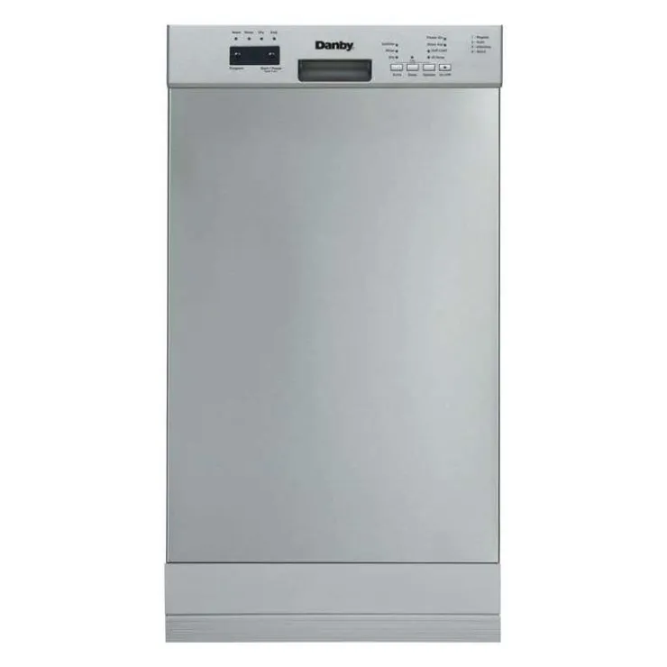 Danby Dishwasher Built-In 18" 51dB - DDW18D1ESS Stainless Outlet