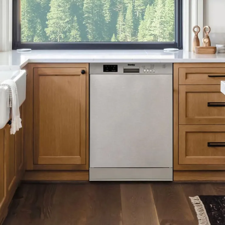 Danby Dishwasher Built-In 24" 51dB - DDW2400ESS Stainless Online
