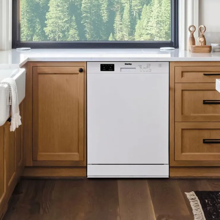 Danby Dishwasher Built-In 24" 51dB - DDW2400EW White Best