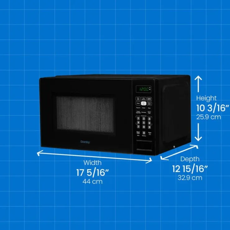 Danby Microwave 700 17" DBMW0721BBB Black Best