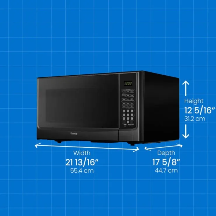 Danby Microwave 999 22" DDMW01440BG1 Black Online