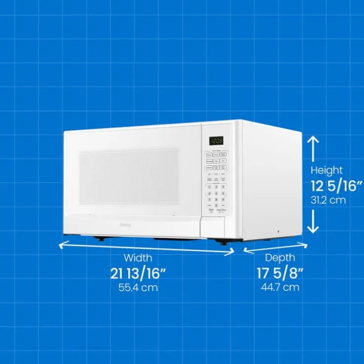 Danby Microwave 1000 22" DDMW01440WG1 White New