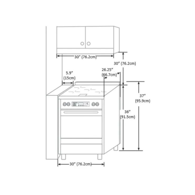 Danby Range 30" Electric Induction - DIRC300BSSC Stainless Best