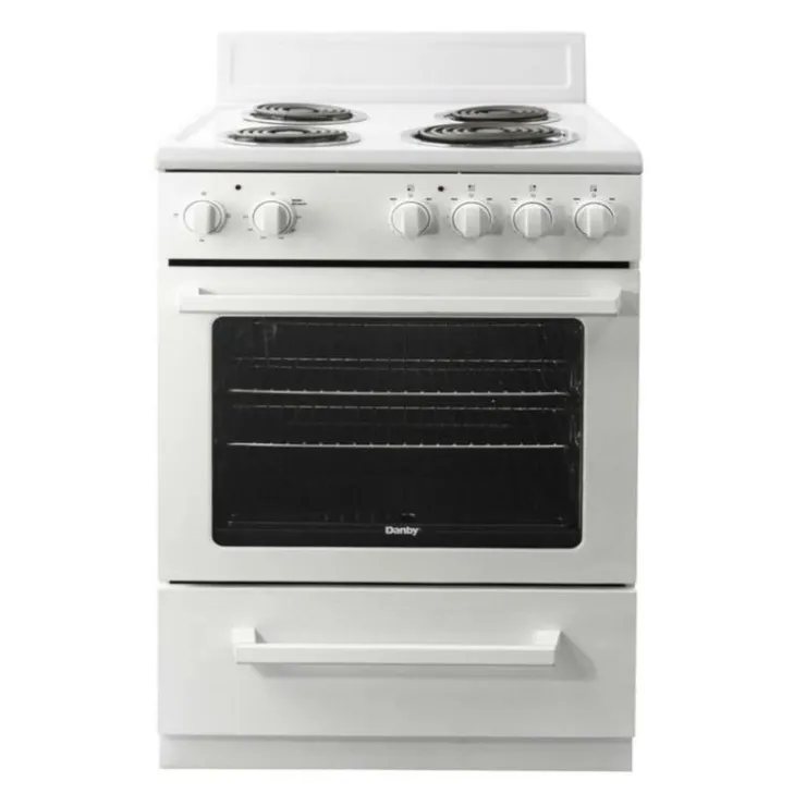 Danby Range 24" Electric Glass-Ceramic - DERM240WC White New