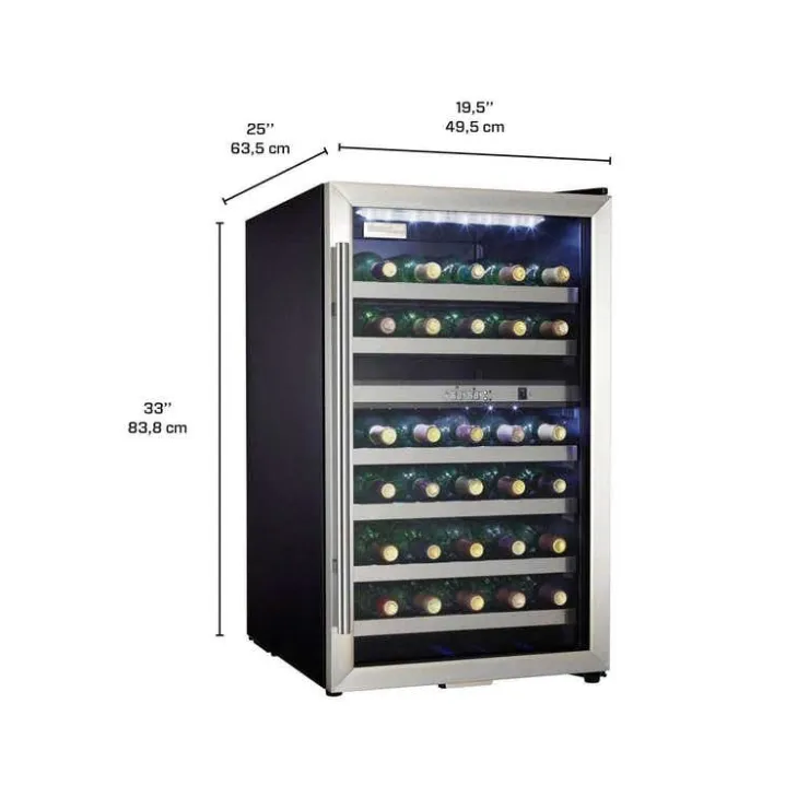 Danby Wine Cooler 19.5" - DWC114BLSDD Stainless