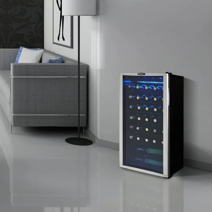 Danby Wine Cooler 17.5" - DWC350BLP Stainless Outlet