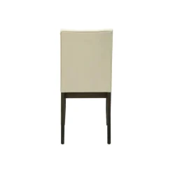 Monarch Dining chair - 2pcs / 37"h grey / fabric seat - Cream Hot