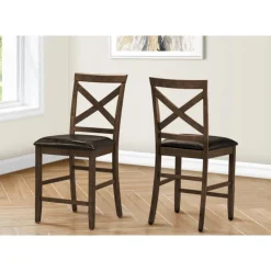 Monarch Dining Chair (set of 2) - Walnut Discount