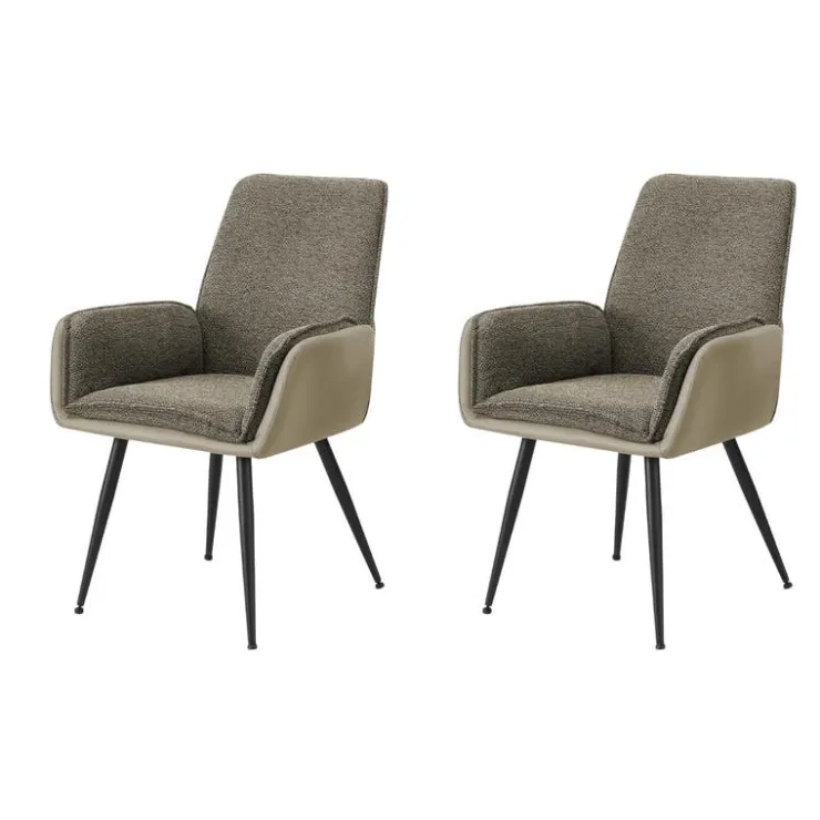Monarch Dining Chairs (Set of 2) - Brown - TAUPE Online