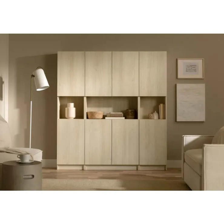 Meubles South Shore 2-door bookcase - South Shore Bleached Oak Clearance