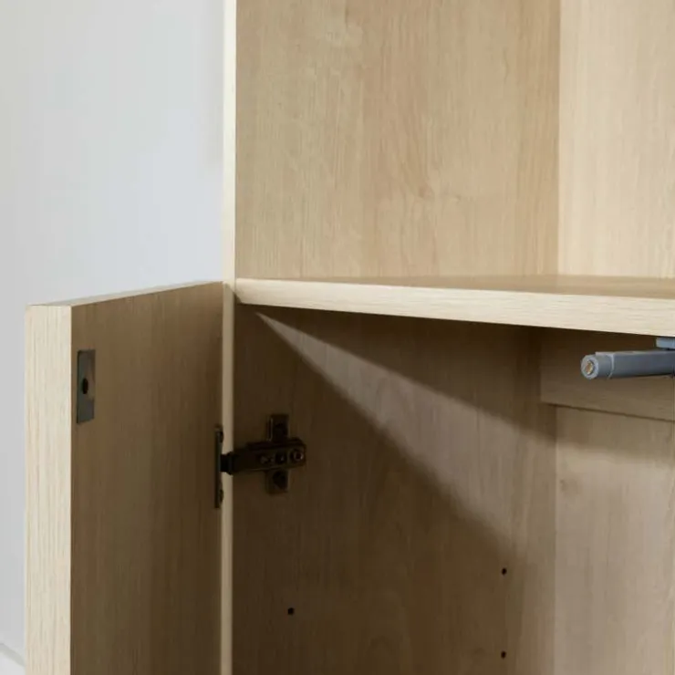 Meubles South Shore 4-door bookcase - South Shore Bleached Oak Online