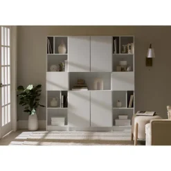 Meubles South Shore 4-door bookcase - South Shore Pure White Outlet