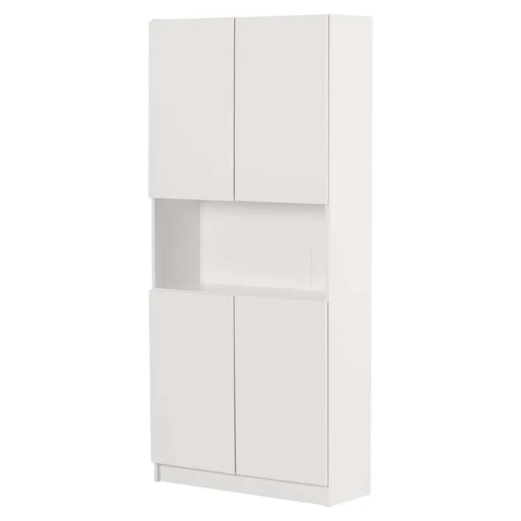 Meubles South Shore 4-door bookcase - South Shore Pure White Outlet