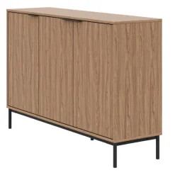 Nexera 3-Door Buffet Light walnut Online