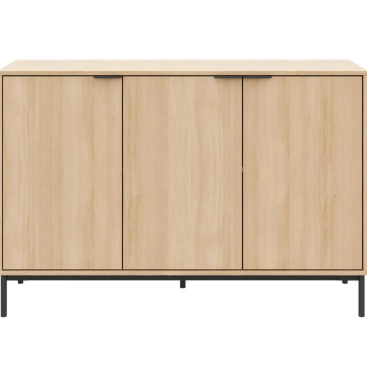 Nexera 3-Door Buffet Natural blonde oak Online