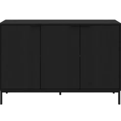 Nexera 3-Door Buffet Black karsima