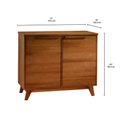 Arboit Poitras 2-Door Server - Brown