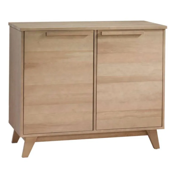 Arboit Poitras 2-Door Server - Greige Hot