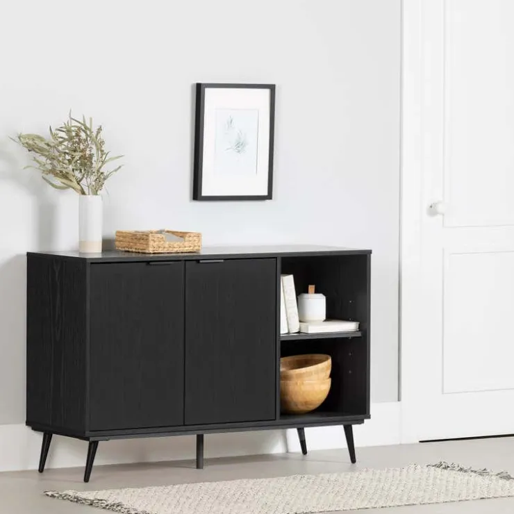 Meubles South Shore 2-Door Sideboard - South Shore Black Oak Online