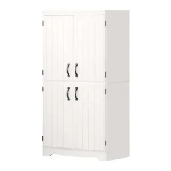 Meubles South Shore 4-Door Storage Cabinet - South Shore PURE WHITE