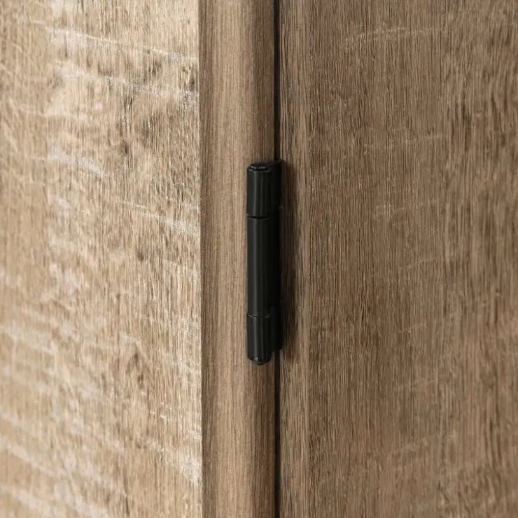 Meubles South Shore 4-Door Storage Cabinet - South Shore Weathered Oak Online