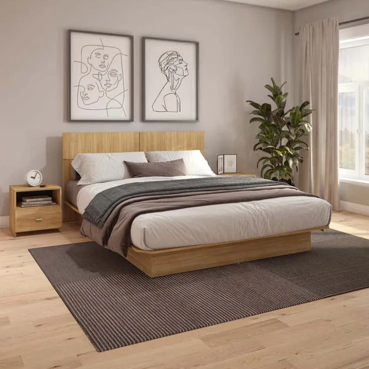 SUA-V Double Headboard Natural Clearance