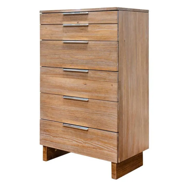 5-Drawer Chest Natural / Pacan Outlet