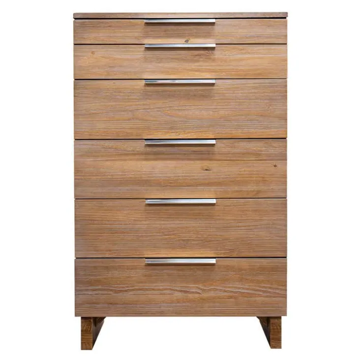 5-Drawer Chest Natural / Pacan Outlet