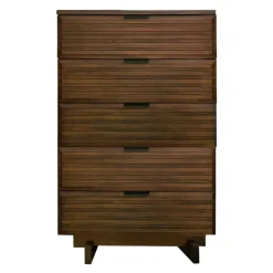 5-Drawer Chest Brown Best