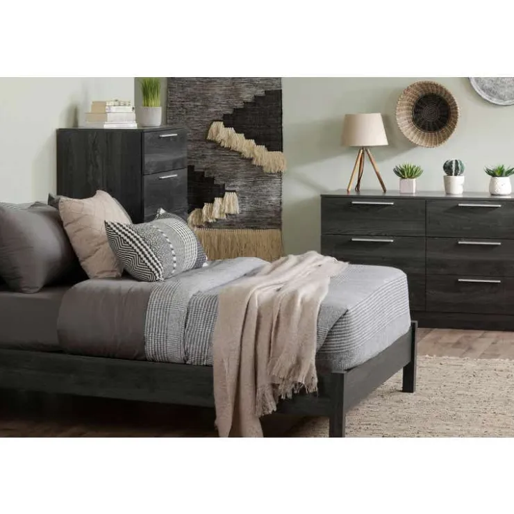 Meubles South Shore 5-Drawer Chest - South Shore GRAY OAK Online