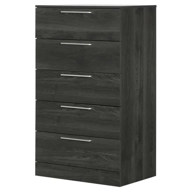 Meubles South Shore 5-Drawer Chest - South Shore GRAY OAK Online