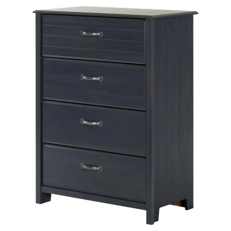 Meubles South Shore 4-Drawer Chest - South Shore BLUEBERRY