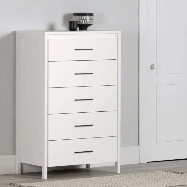 Meubles South Shore 5-Drawer Chest - South Shore Pure White Discount