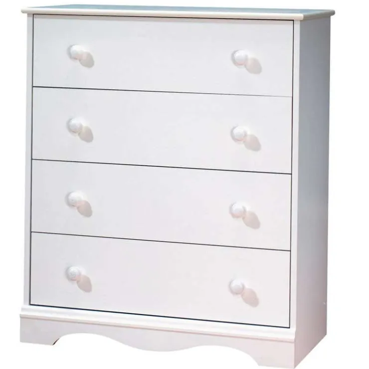 Meubles South Shore 4-Drawer Chest - South Shore PURE WHITE Discount
