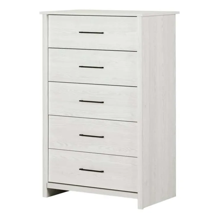 Meubles South Shore 5-Drawer Chest - South Shore White Pine Clearance