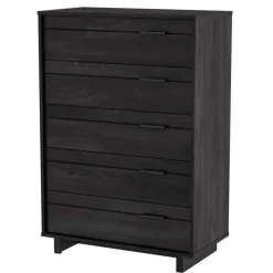 Meubles South Shore 5-Drawer Chest - South Shore GRAY OAK New