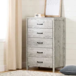 Meubles South Shore 5-Drawer Chest - South Shore SEASIDE PINE