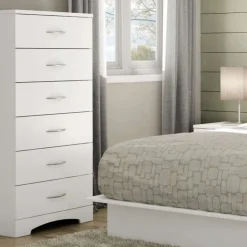Meubles South Shore 6-Drawer Chest - South Shore PURE WHITE Best