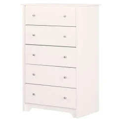 Meubles South Shore 5-Drawer Chest - South Shore PURE WHITE Hot